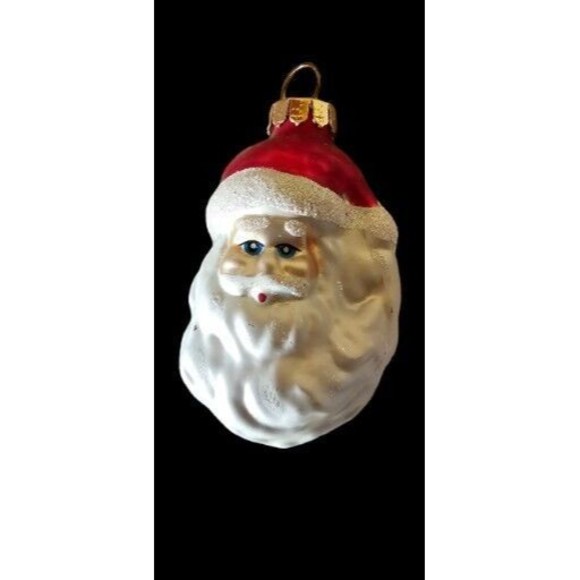 14 Vintage Christmas Ornaments Hand Blown Glass Santa,sock,bear Mini Size. - Picture 6 of 8